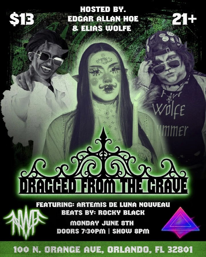 Dragged from the Grave — Monday Drag Show at Anthem