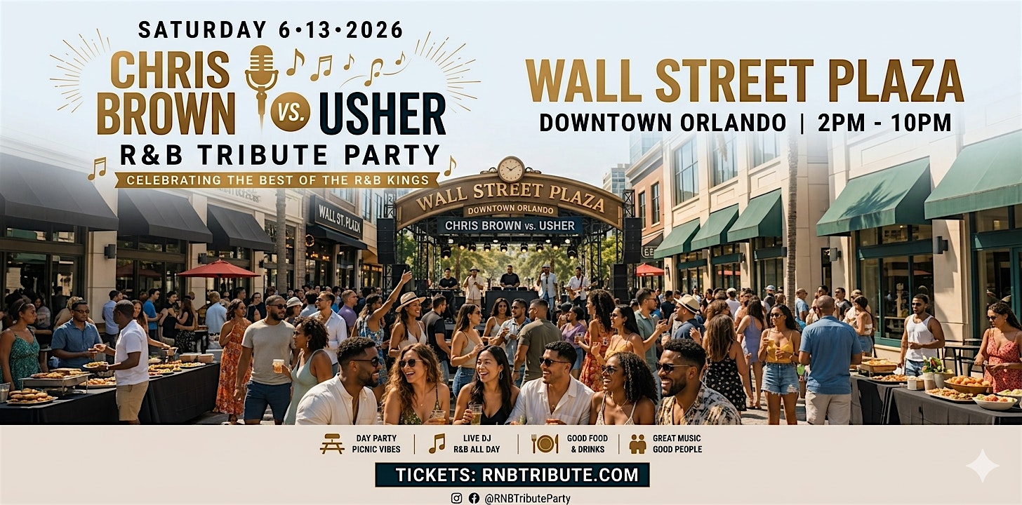 Chris Brown vs Usher RNB Tribute Block Party