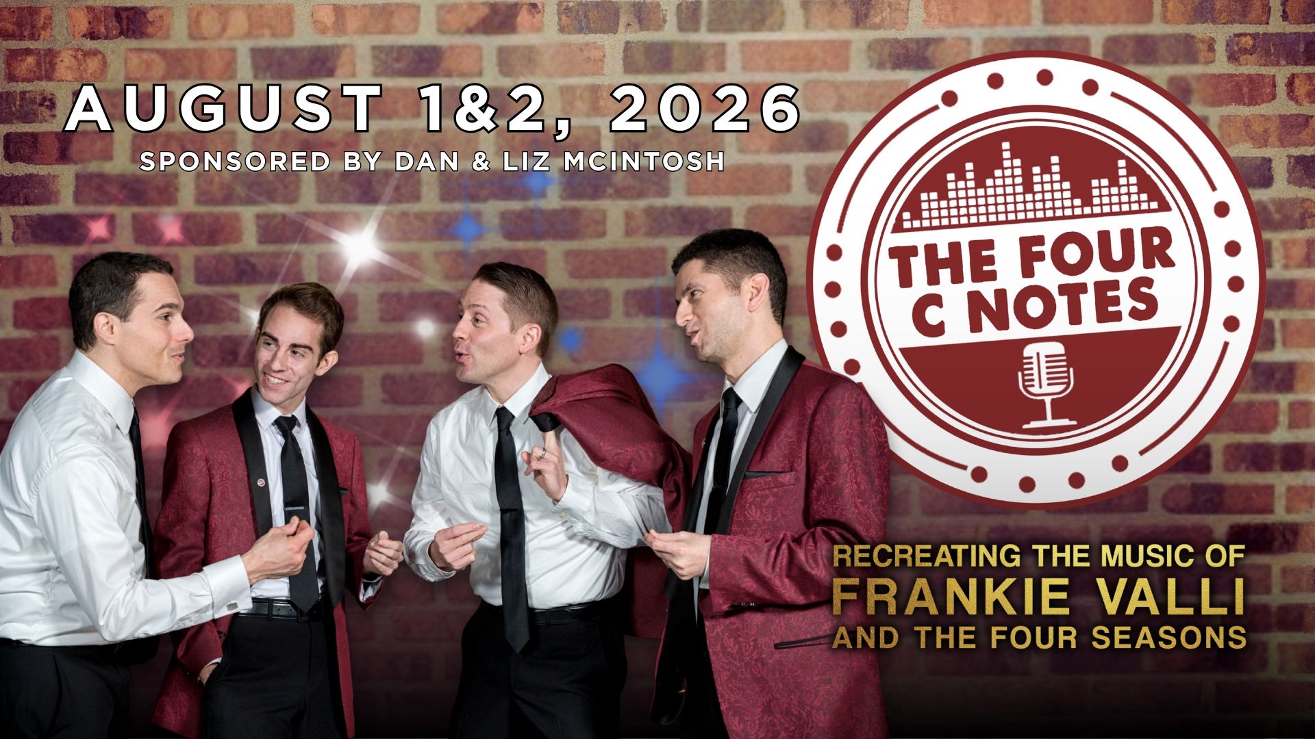 The Four C Notes – Frankie Valli Tribute