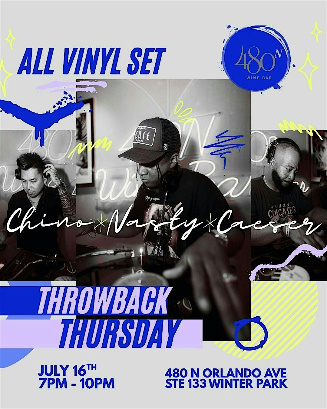 Throwback Thursday | All Vinyl Night at 480 N Wine Bar