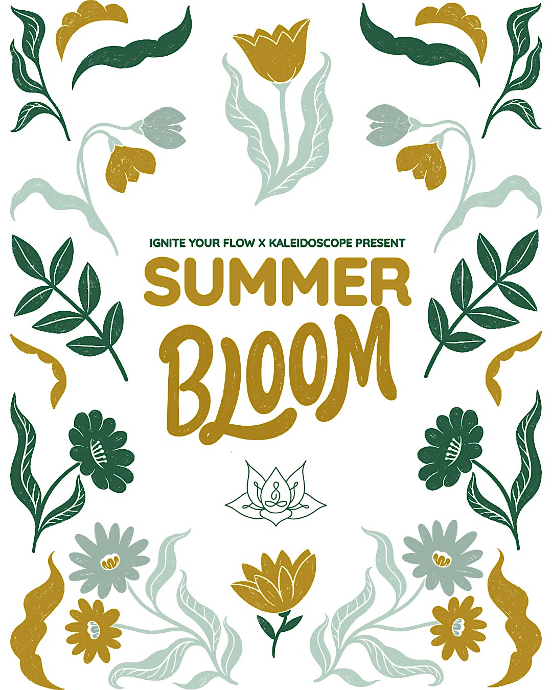 Summer Bloom - Yoga + Bloom Bar Social