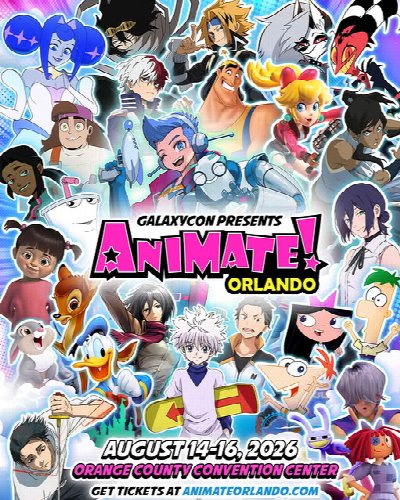 Animate! Orlando at Orange County Convention Center — Aug 14, 2026