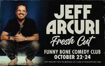 Jeff Arcuri: Fresh Cut at Orlando Funny Bone