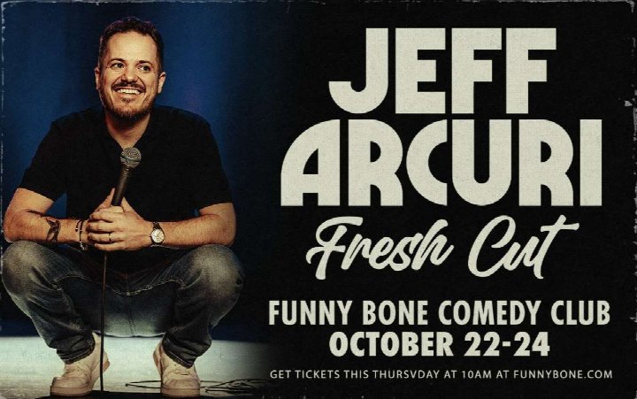 Jeff Arcuri: Fresh Cut at Orlando Funny Bone
