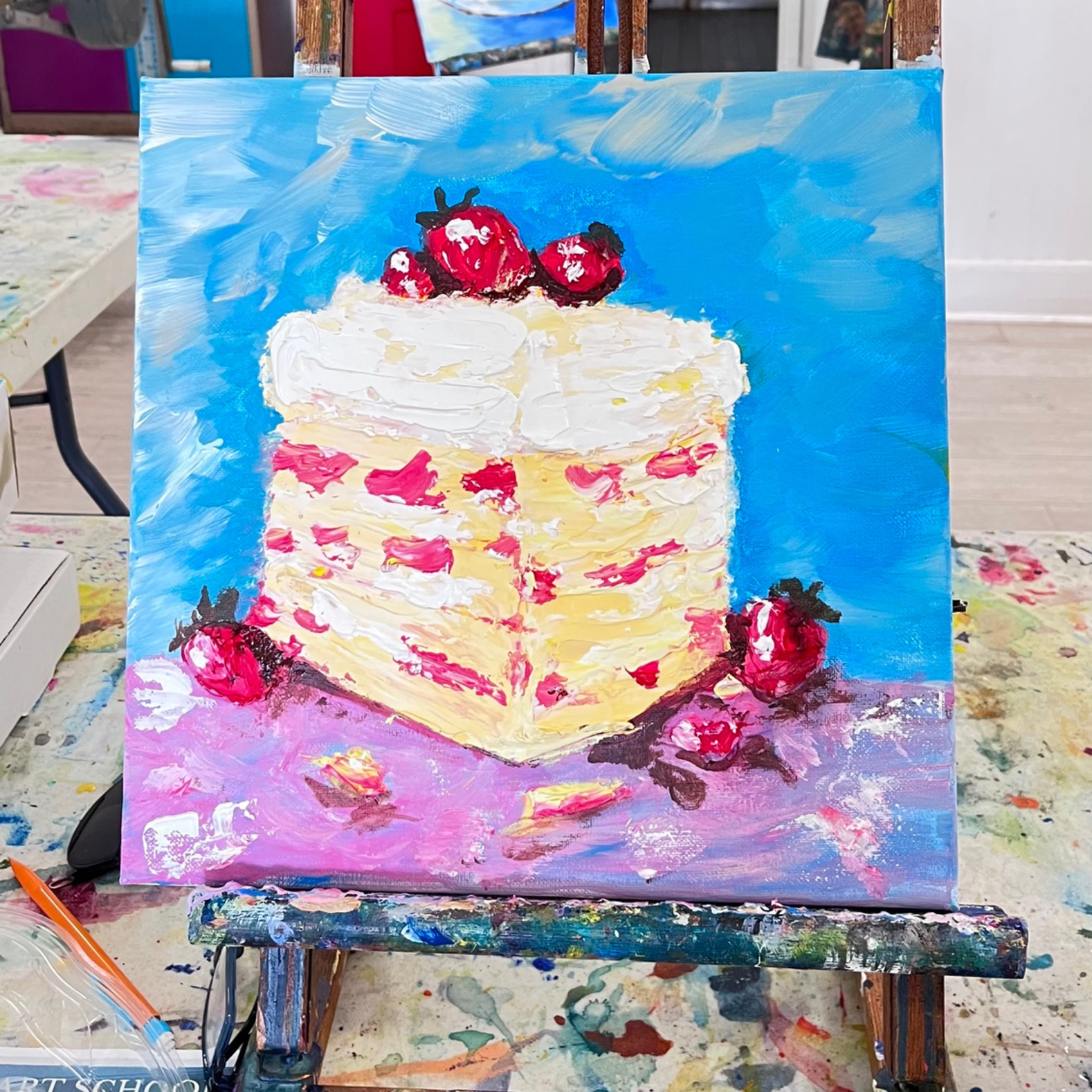 Workshop: Sweet Strokes: Painting Desserts in Impasto