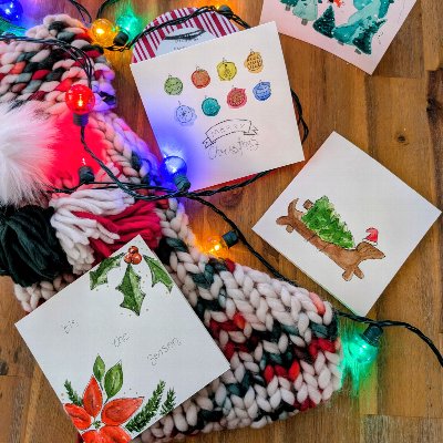 Workshop: Holiday Card Making with Watercolors at The Maitland Art Center — Dec 12, 2026
