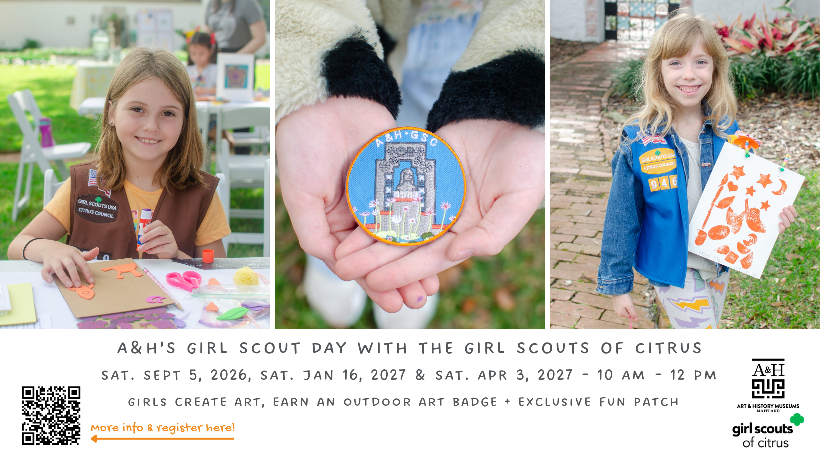 A&H's Girl Scout Day with the Girl Scouts of Citrus
