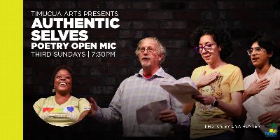Authentic Selves Poetry Open Mic at the white house — Sep 20, 2026