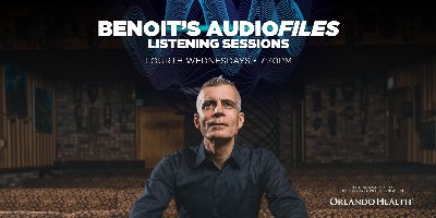 Benoit's AudioFiles Listening Sessions at the white house — Sep 23, 2026
