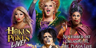 Hokus Pokus Live! at The Plaza Live — Nov 1, 2026