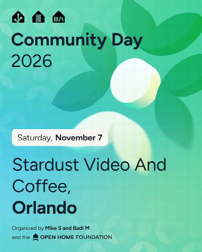 Home Assistant Community Day at Stardust Video & Coffee — Nov 7, 2026