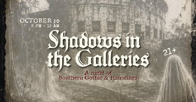Shadows in the Galleries: A night of Southern Gothic & Hauntings at Orlando Museum of Art — Oct 30, 2026