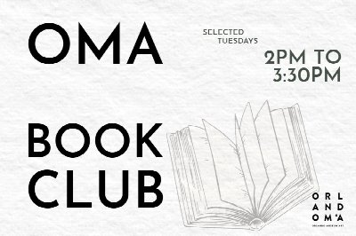 OMA Book Club at Orlando Museum of Art — Nov 3, 2026