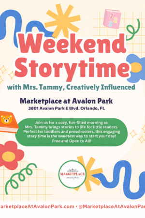 Weekend Storytime at Avalon Park