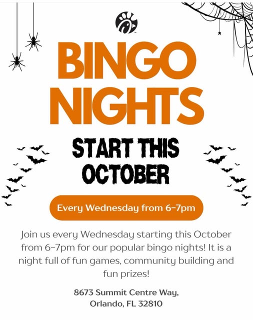 Bingo Nights at Chick-fil-A Maitland Blvd