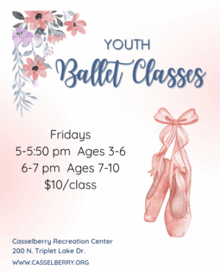 Pre-ballet at Casselberry Recreation Center