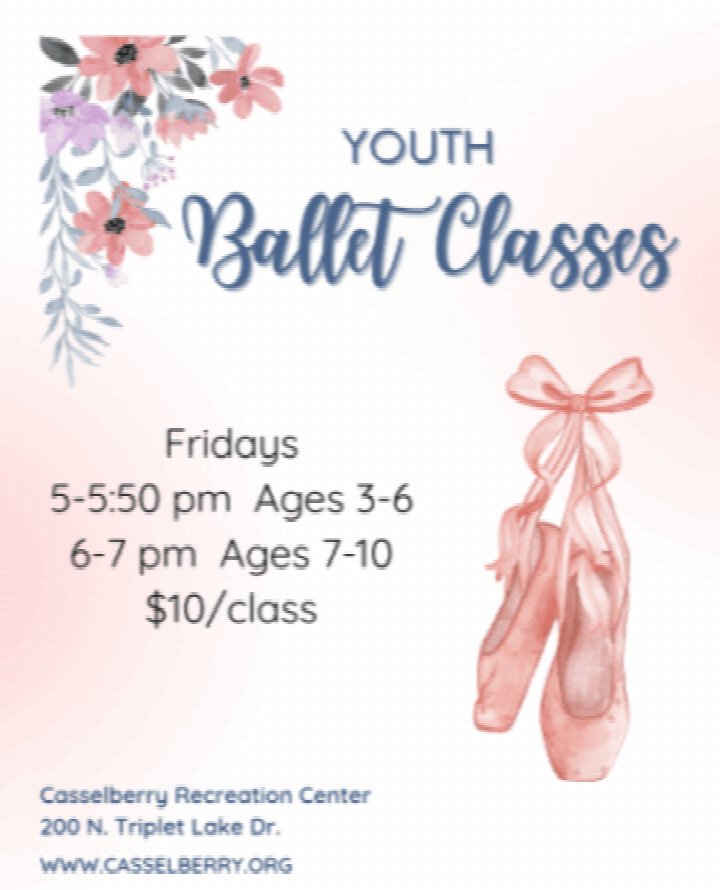 Pre-ballet at Casselberry Recreation Center
