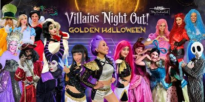 Villains Night Out Golden Halloween by Tutu Tales Party Productions at My Enchanted Events Venue — Oct 17, 2026
