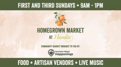 Homegrown Market at Hamlin (Third Sunday) at Hamlin Town Center — Oct 18, 2026