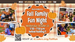 Fall Family Fun Night at St. Lukes United Methodist Church