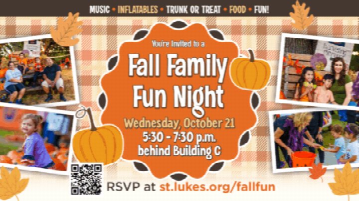 Fall Family Fun Night at St. Lukes United Methodist Church