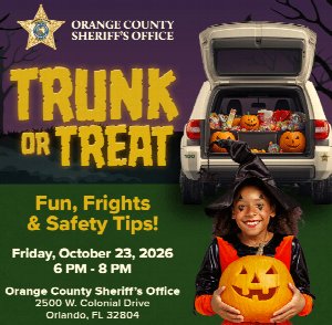 Orange County Sheriff’s Office Trunk or Treat