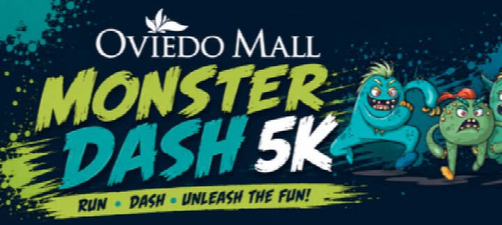 Oviedo Mall Monster Dash 5K Run Walk