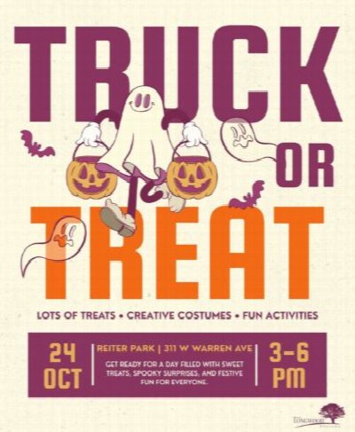 Longwood Truck or Treat at Reiter Park — Oct 24, 2026