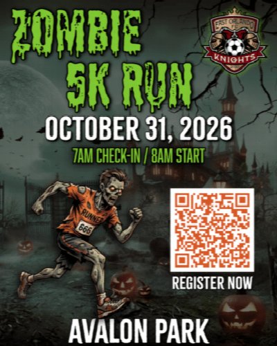Zombie 5K Run at Avalon Park at Avalon Park — Oct 31, 2026