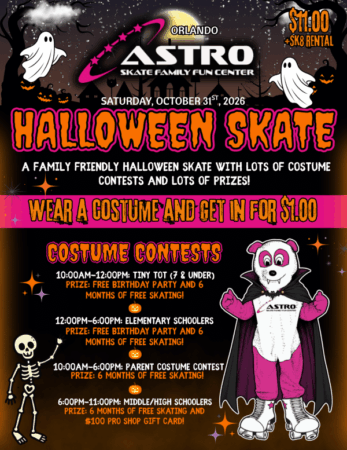 Astro Skate Halloween Skate