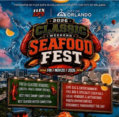 CLASSIC WEEKEND SEAFOOD FESTIVAL at Lake Lorna Doone Park — Nov 20, 2026