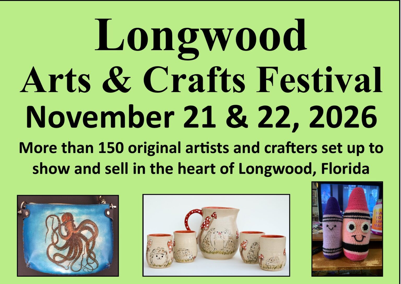 Longwood Arts & Crafts Festival 2026