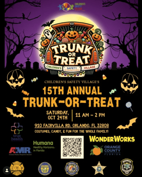Children’s Safety Village 15th Annual Trunk or Treat