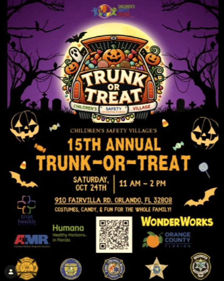Children’s Safety Village 15th Annual Trunk or Treat